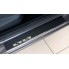 Накладки на пороги (carbon) Honda Accord VIII (2008-) бренд – Alu-Frost (Польша) дополнительное фото – 1